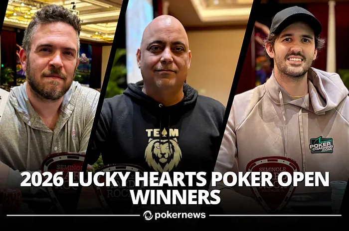 Raminder Singh and Yuval Bronshtein Make History as Boivin and Saliba Shine at 2026 Lucky Hearts Poker Open